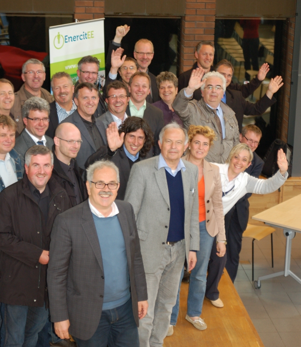Picture: Mayors from the EnercitEE regions